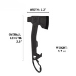 Мультитул брелок Gerber Hatchet. Черный 3