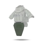 Противоосколочный фартук 1-го класса защиты (с баллистическим пакетом). Размер XL. Олива 3 Противоосколочный фартук 1-го класса защиты (с баллистическим пакетом). Размер XL. Олива 3