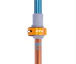 Трекінгові телескопічні палиці Pinguin Tour Long FL Foam, 90-150 см, Petrol 3