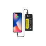 LiitoKala Lii-MP2 2-kanałowa ładowarka power bank do akumulatorów, kolor zielony 4