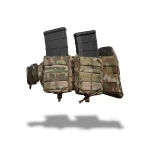 Одинарный подсумок под магазин AR, пластиковая основа. Система MOLLE. Мультикам 9