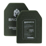 Керамічні бронеплити 6 класу Bronyx (комплект). Вага 6.5 кг. Розмір L (26х33 см) Керамічні бронеплити 6 класу Bronyx (комплект). Вага 6.5 кг. Розмір L (26х33 см)