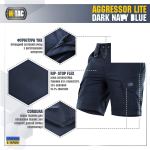 Шорти M-Tac Aggressor Short Dark Темно, dark Navy Blue 2