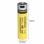 Akumulator litowo-jonowy LiitoKala Lii-35S typu C 18,5*72 mm 3500 mAh 2 Akumulator litowo-jonowy LiitoKala Lii-35S typu C 18,5*72 mm 3500 mAh 2