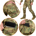 Штаны тактические карго Герц Twill Camotec. Мультикам 3 Штаны тактические карго Герц Twill Camotec. Мультикам 3
