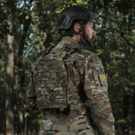 Бронежилет 3-го класса M.V.P. Вес 3.6 кг. Полиэтиленовые плиты, 1.4 кг. Мультикам 5