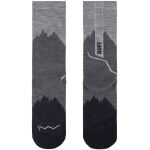 Шкарпетки Buff Merino Lightweight Crew Sock, Black 3 Шкарпетки Buff Merino Lightweight Crew Sock, Black 3