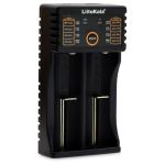Ładowarka LiitoKala Lii-202, Ni-Mh/Li-ion/Li-Fe/LiFePO4, Type-C, Powerbank, LED, Pudełko
