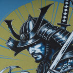 Футболка с рисунком "Samurai" Indigo 4
