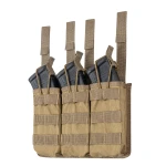 Тройной подсумок под магазины АК/АR. Cordura 1000. Molle. Койот 5