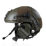 Активні навушники Earmor M32H MOD3 Helmet version. Олива 6