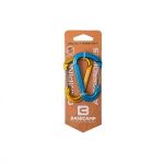 Набір алюмінієвих карабінів Base Camp Delta 7 Wire Set, 2 шт, Blue/Orange