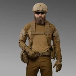 Плечова система для тактичного пояса з евакуаційною ручкою. Cordura 1000. Койот 10 Плечова система для тактичного пояса з евакуаційною ручкою. Cordura 1000. Койот 10