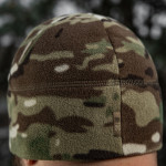 Шапка M-Tac Watch Cap Elite фліс 320г/м². Мультикам 4