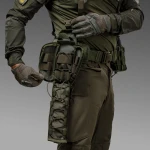 Подсумок-органайзер аптечка. Крепление Molle. Cordura 500D. Олива 4 Подсумок-органайзер аптечка. Крепление Molle. Cordura 500D. Олива 4