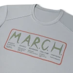 Футболка 333 Coolmax MARCH. Серый 2