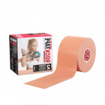 Кинезио тейп RockTape Standart. Эластичная лента 5 см х 5 м. Телесный