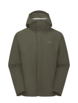 Мембранна куртка чоловіча Rab Downpour Jacket, Army