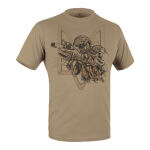 Футболка з малюнком "UA Special Forces" Tan 499