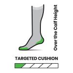 Шкарпетки жіночі Women's Snowboard Targeted Cushion, Light Gray 2 Шкарпетки жіночі Women's Snowboard Targeted Cushion, Light Gray 2