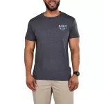 Футболка з малюнком "5.11 Tactical Peacemakers" CHARCOAL HEATHER