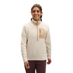 Женская кофта флисовая Black Diamond W Rift HZ Fleece Jacket, Chalk/Khaki 2