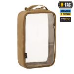 Органайзер утилитарный прозрачный M-Tac Elite Large (30х19 см) Койот 3 Органайзер утилитарный прозрачный M-Tac Elite Large (30х19 см) Койот 3