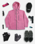 Куртка жіноча флісова "Pink" Light Pink 11 Куртка жіноча флісова "Pink" Light Pink 11