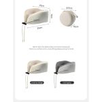 Подушка дорожня Naturehike CNK2450WS019 Beige з ефектом пам'яті 4 Подушка дорожня Naturehike CNK2450WS019 Beige з ефектом пам'яті 4