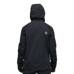 Мембранная мужская куртка Black Diamond Factor Shell, Black 4