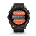 Смарт-годинник Garmin Fenix 8 Amodel Sapphire, Carbon Grey DLC Titanium, 46 mm, Чорний 10 Смарт-годинник Garmin Fenix 8 Amodel Sapphire, Carbon Grey DLC Titanium, 46 mm, Чорний 10
