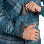 Сорочка Helikon-Tex MBDU Nylon Polyester Blend, Western Blue Plaid 7