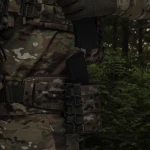Двойной подсумок под магазины АК/АR (тканевый). Мультикам 4