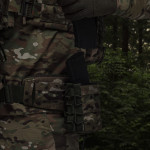 Подвійний підсумок під магазини АК/АR (тканевий). Мультикам 4 Подвійний підсумок під магазини АК/АR (тканевий). Мультикам 4