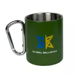 Тактична кружка Global Ballistics з карабіном та кольоровим принтом. Олива 2 Тактична кружка Global Ballistics з карабіном та кольоровим принтом. Олива 2
