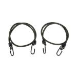 Шнур резиновый с крючками 75см (пара) Olive 2