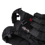 Бойовий бронежилет IBV-2 (Stanag 2920). Вага 4.3 кг. Збільшена площа захисту. Чорний. L/XL 6 Бойовий бронежилет IBV-2 (Stanag 2920). Вага 4.3 кг. Збільшена площа захисту. Чорний. L/XL 6