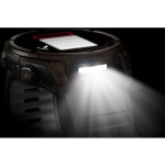 Смарт-годинник Garmin Fenix 8 Sapphire Solar, Carbon Gray DLC Titanium 51 мм. Чорний 4