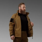 Куртка тактична Softshell Hawk Jacket. Захист від вітру та вологи. Койот 10