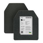 Стальные бронепластины 4 класса. Вес 3.1 кг. Размер M (25х30 см.)