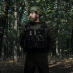 Подсумок одинарный пластиковый для магазина АК/AR. Черный 2 Подсумок одинарный пластиковый для магазина АК/AR. Черный 2