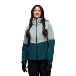 Женская горнолыжная мембранная куртка Black Diamond W Recon Stretch Shell, Agave/Deep Woods 2 Женская горнолыжная мембранная куртка Black Diamond W Recon Stretch Shell, Agave/Deep Woods 2