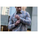 Сорочка тактична "5.11 Tactical Gunner Plaid Long Sleeve Shirt" Red Bourbon Plaid 12