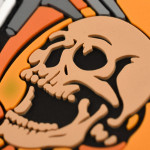 Патч (шеврон) «Череп-Дрон» від Brand Element. М’який ПВХ пластик 3