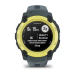 Смарт-годинник Garmin Instinct E, 40 mm. Жовто-Сірий 9