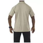Футболка поло тактична з коротким рукавом "5.11 Tactical Performance Polo - Short Sleeve, Synthetic Knit" Silver Tan 2 Футболка поло тактична з коротким рукавом "5.11 Tactical Performance Polo - Short Sleeve, Synthetic Knit" Silver Tan 2