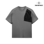 Футболка Phantom Project/M-Tac Zipper combo Cotton Nylon Світло, light Grey, світло-сірий