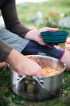 Миска Tribe Collapsible Bowl 600 мл силіконова, Темно-зелений 7