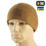 Шапка M-Tac Watch Cap Elite фліс (320г/м2) з липучкою Койот