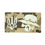 Патч Camotec Панамич (4.5*8) Піксель (ММ-14)/Люмін